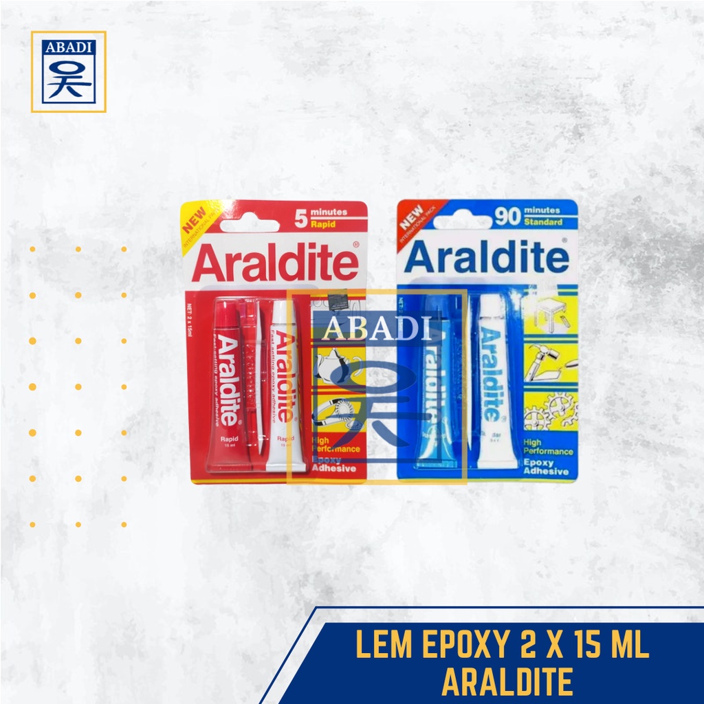 

LEM EPOXY 2 X 15 ML ARALDITE