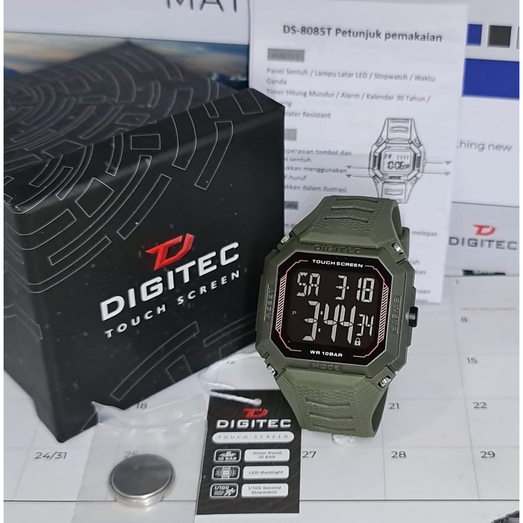 Jam Tangan Digitec 8085 Original