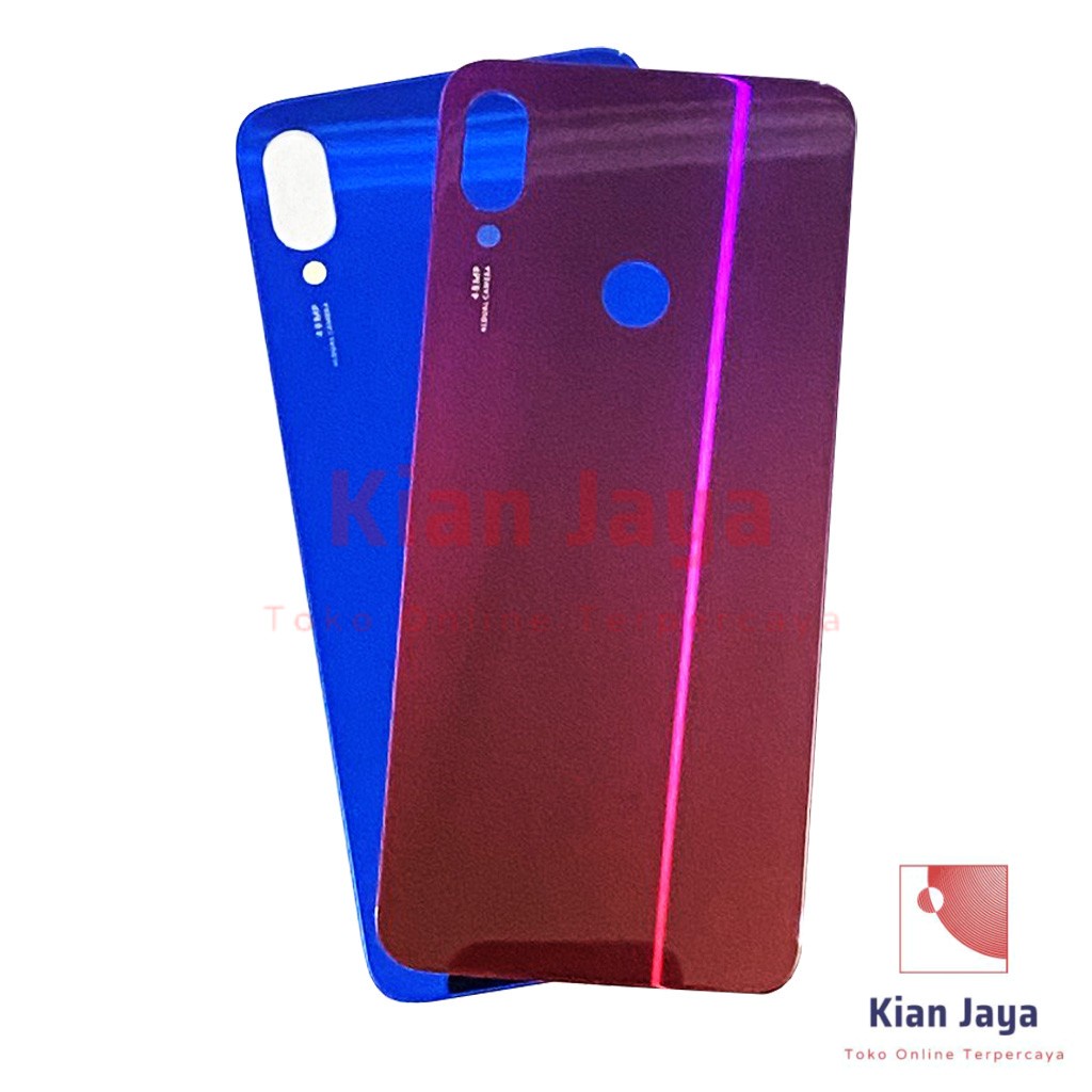 Backdoor Xiaomi Redmi Note 7 Back Cover Tutup Belakang Baterai Cassing Casing Backcase Original