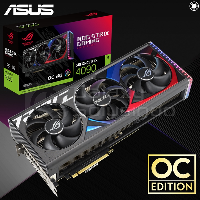 ASUS ROG Strix GeForce RTX 4090 OC Edition 24GB GDDR6X - ADA Lovelace VGA RTX4090 DDR6X