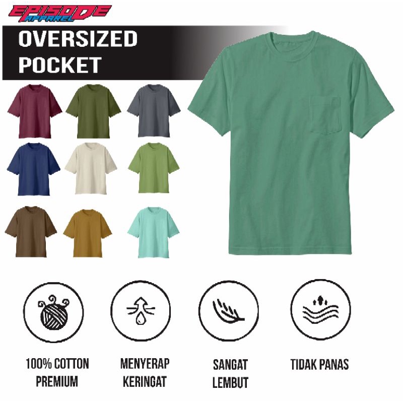 OVERSIZE POCKET COTTON COMBAD 24S
