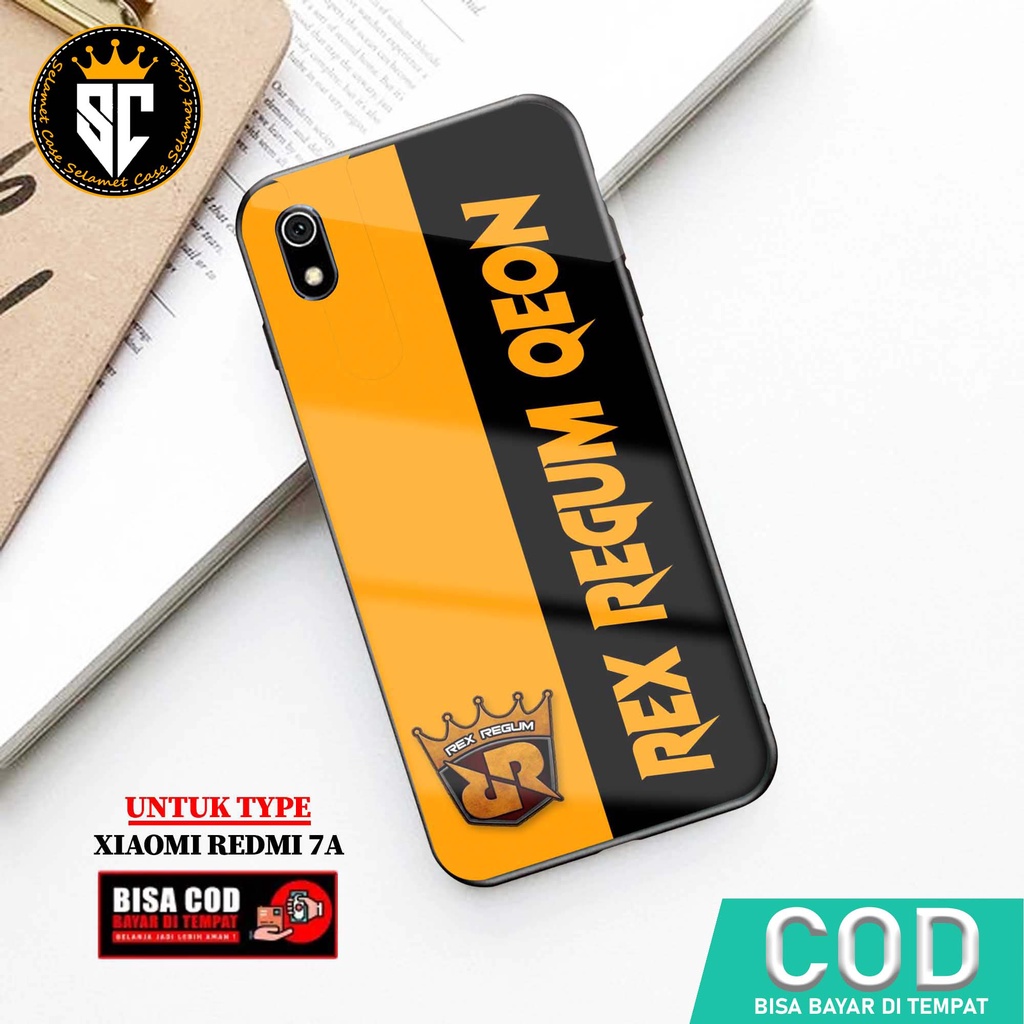 Case Xiaomi Redmi 7A Casing Xiaomi Redmi 7A  Selamet Case [RRQ] Case Glossy Case Aesthetic Custom Ca