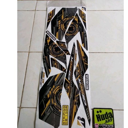 sticker motor variasi CB 150R new