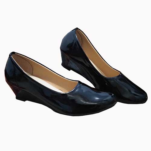 Satohama Sepatu Kerja Pantofel High Heels Wanita BB01 - Black