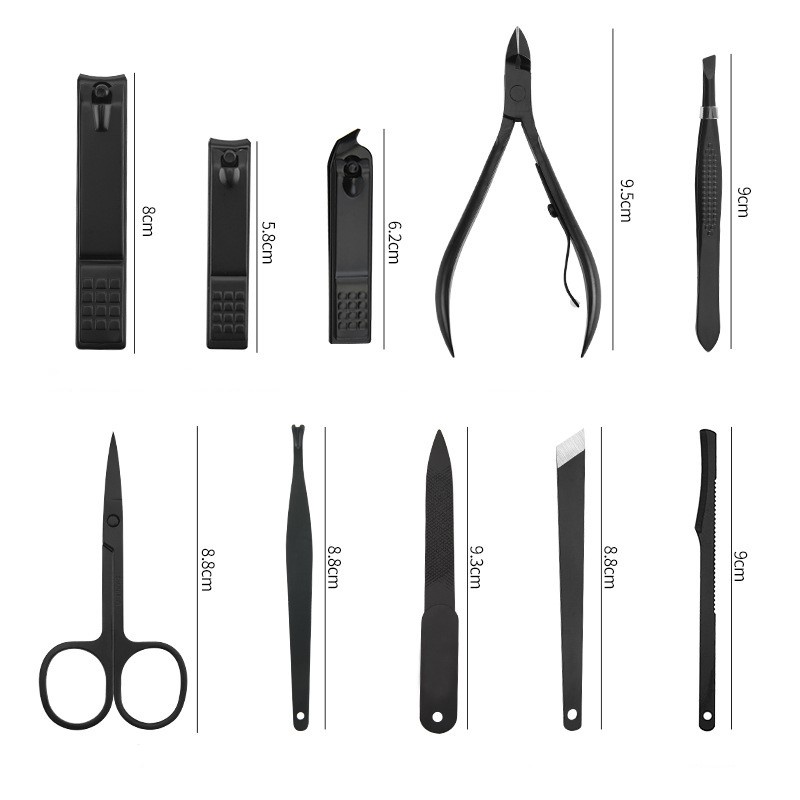 Set Perawatan Kuku 16 in 1  Alat Manicure dan Pedicure — 9