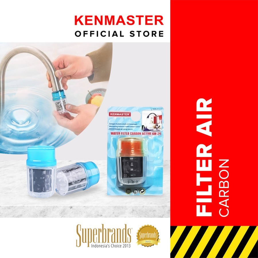 FILTER KRAN AIR KENMASTER / WATER FILTER CARBON ACTIVE KENMASTER KM-29