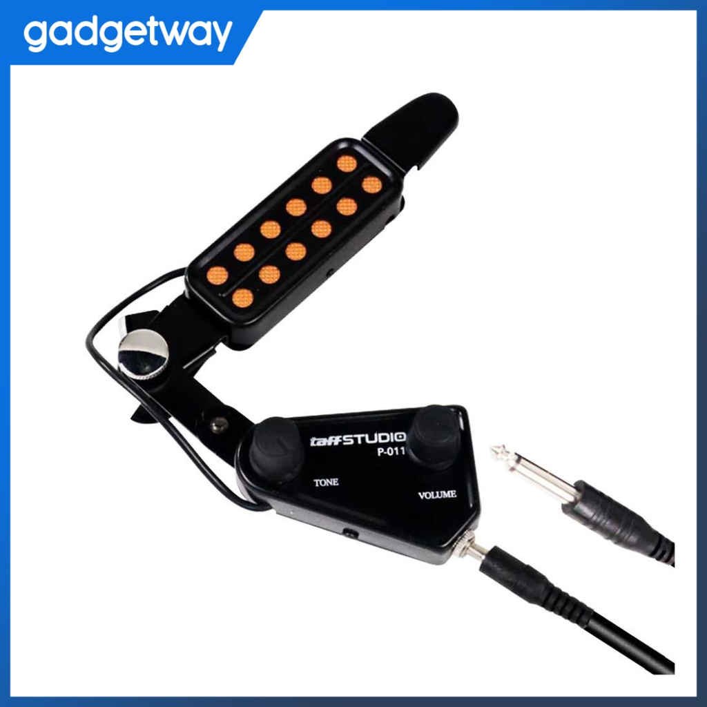 Pickup Gitar Akustik 12 Hole Pickup Microphone / Mic Gitar