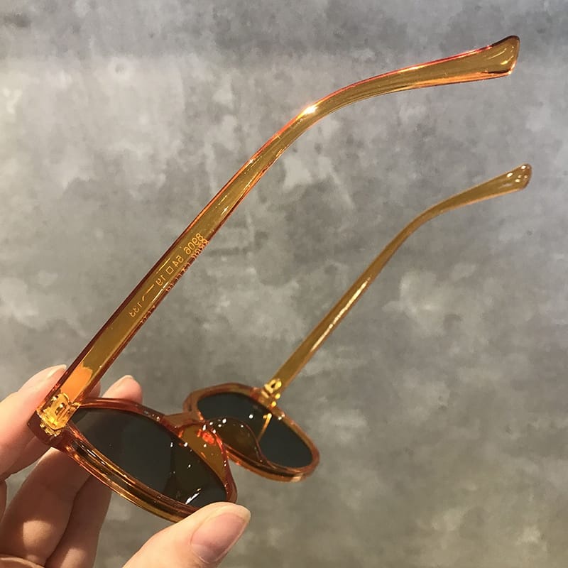 MMM Kacamata Fashion Wanita 1113 Kaca Mata Hitam Korea Ulzzang Gaya Vintage Retro Sunglasses Import