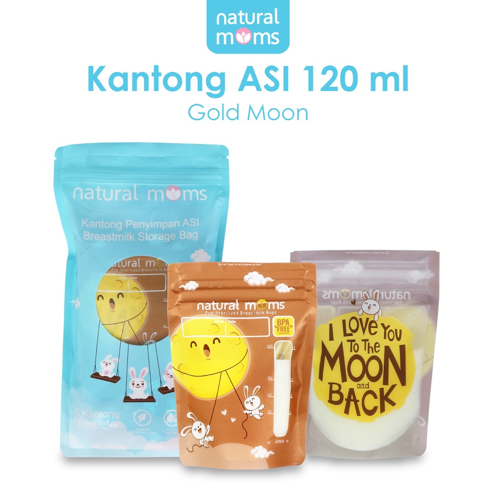 Natural Moms Kantong Asi 120ml