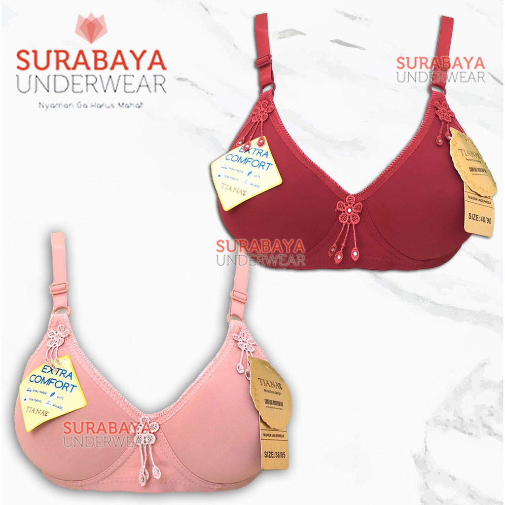 BRA BH POLOS CUP KECIL NON-KAWAT KAIT 2 SZ 32-38