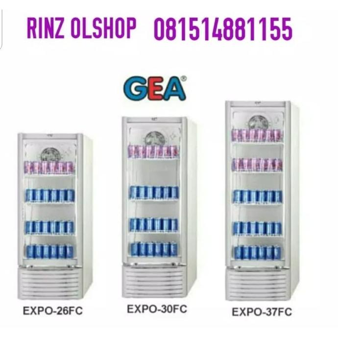 SHOWCASE GEA EXPO 26 FC CHILLER GEA LEMARI PENDINGIN