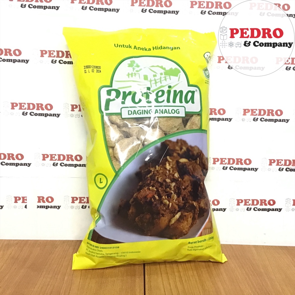 

Proteina Daging nabati BESAR 250 gram - vegetarian meat
