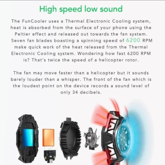 Blackshark bR30 fun cooler BR11 Pro Blackshark cooling BR20 BS2 Pro