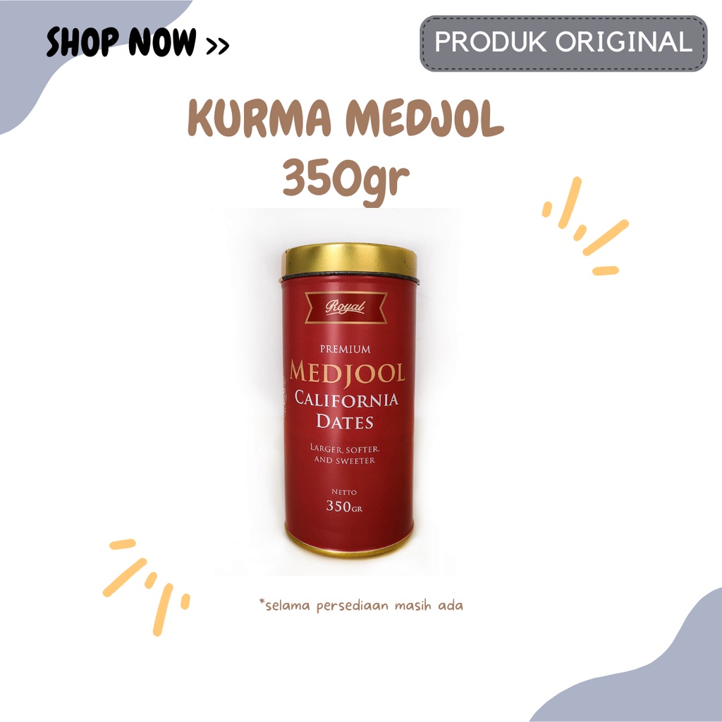 

Kurma Medjool Premium 350 gram ROYAL