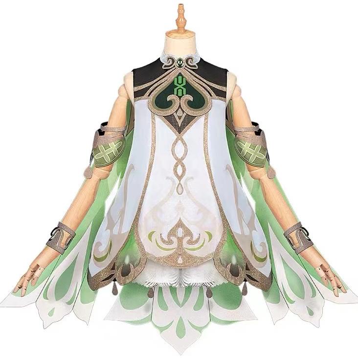 PROMO GILA Genshin Impact Nahida Cosplay Costume Genshin Lesser Lord Kusanali Cosplay Nahida Kids Co