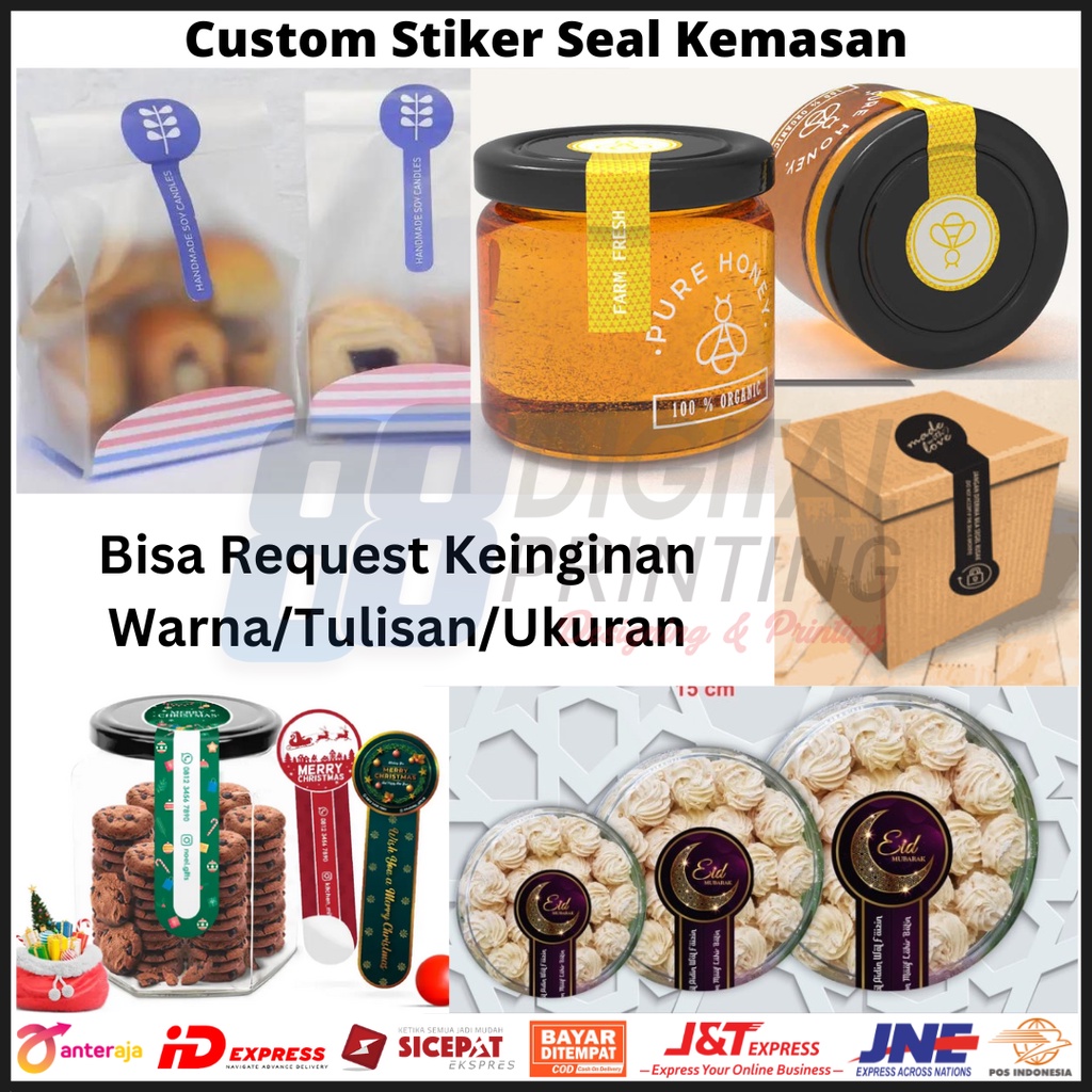 

Cetak Stiker Seal Toples / Stiker Seal Kemasan Souvenir Botol Stiker