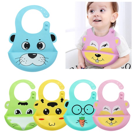 Slabber silikon silicone Celemek makan bayi BIB baby waterproof anti air