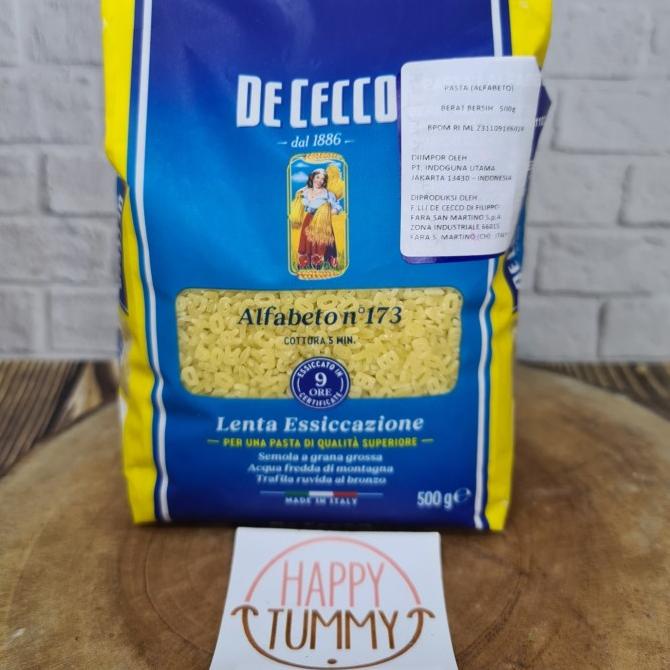 

alphabet pasta alfabet de cecco 500gr ori mpasi