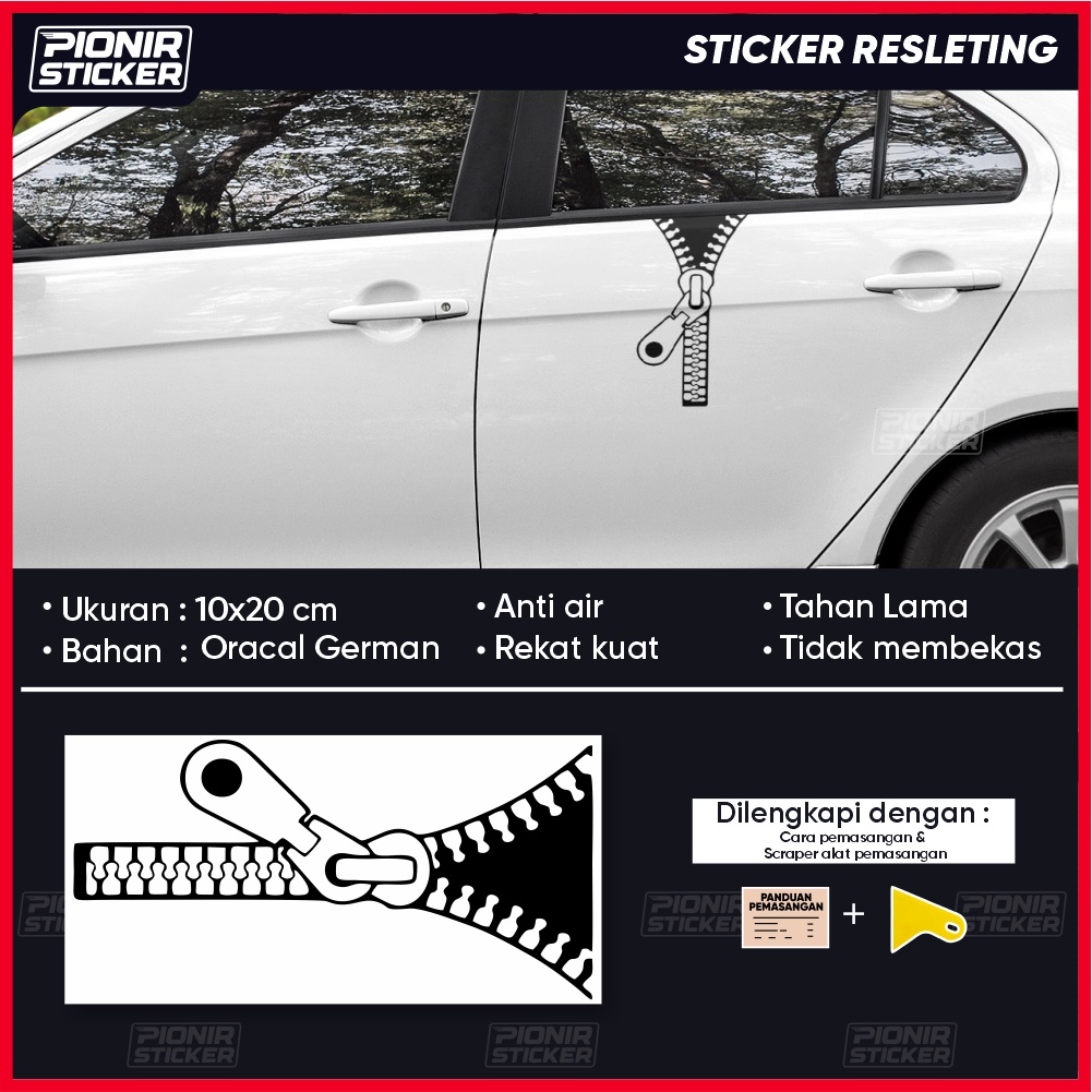 Stiker Body Mobil Cutting Sticker Resleting unik