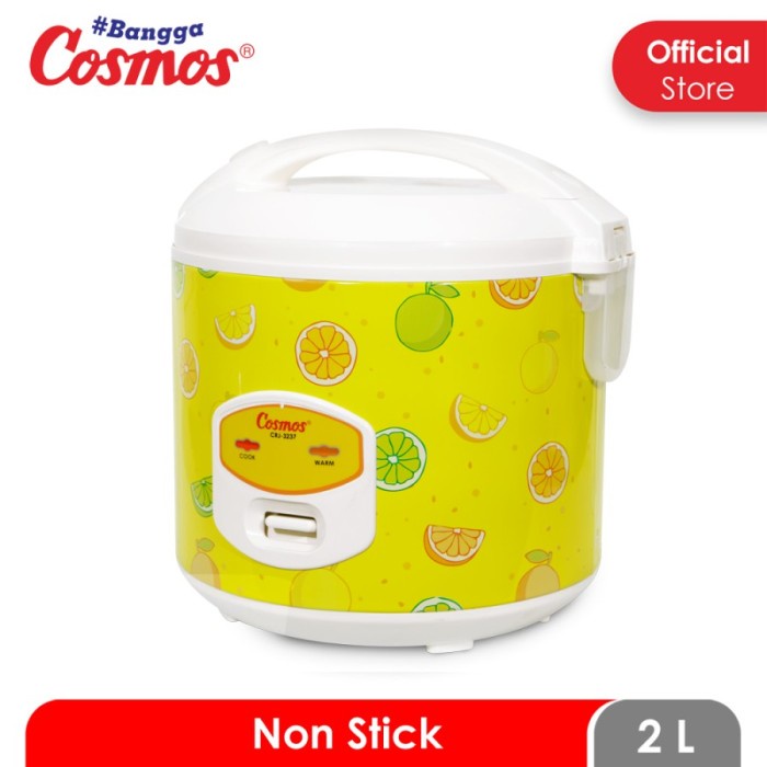 Cosmos CRJ-3237 Rice Cooker 2 Liter Mejikom Penanak Nasi Anti Lengket ORIGINAL