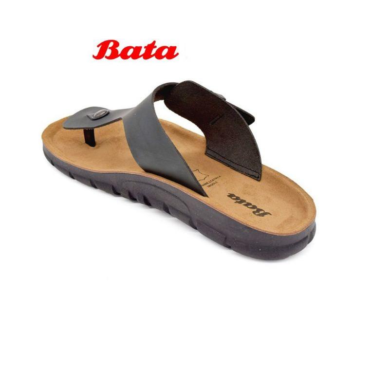 BOOMING Sandal Gunung Pria Bahan Kulit B Lembut Tidak Licin ORIGINAL BATA 873 4077 873 6077
