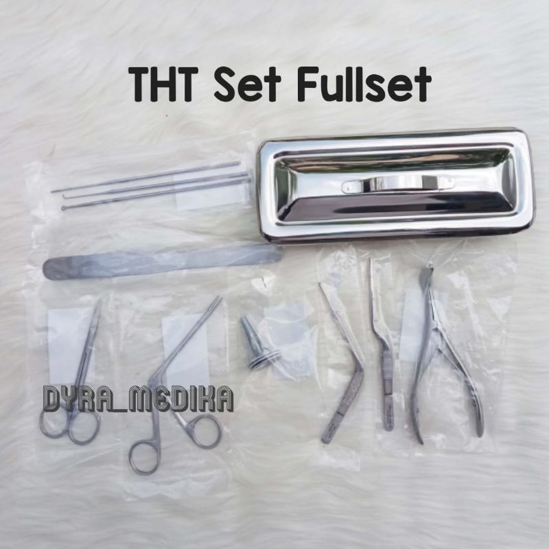 THT SET 11 ITEM  PAKET LENGKAP + BAK INTRUMEN 508 STAINLESS STEEL
