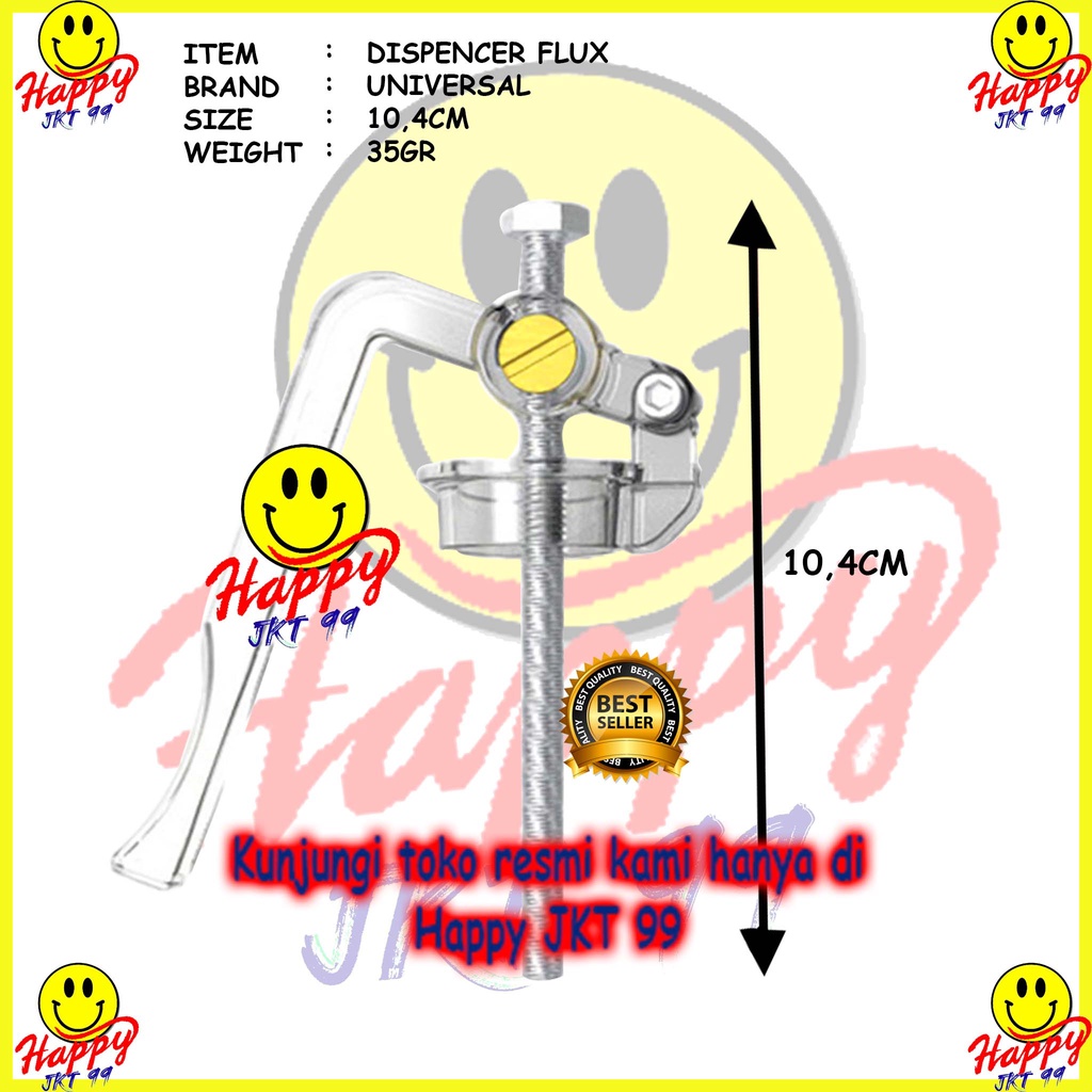 ALAT PENDORONG FLUX SUNTIK DISPENSER FLUX