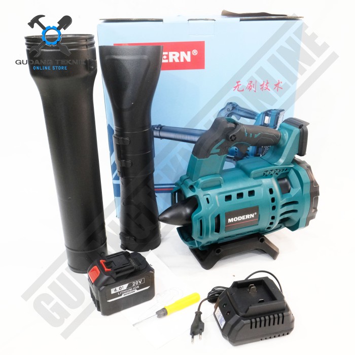 Hand Air Blower CORDLESS 20V DC402B MODERN / Mesin Blower Angin Tangan BATERAI 20 Volt DC 402B MODERN