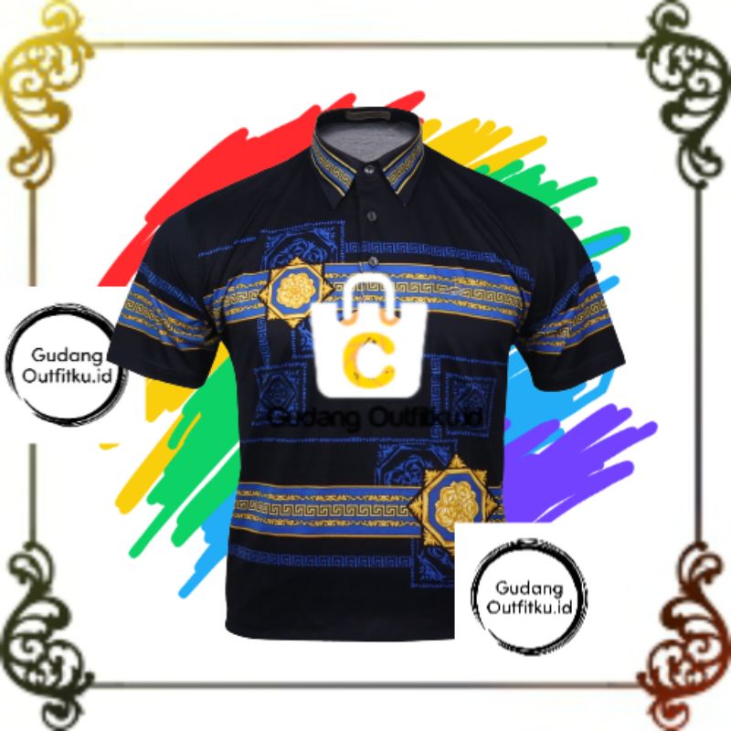 New Arrival Kaos Kerah Kemeja Pria Crocodile Diamond / Platinum 0153 Bahan Katun HALUS 100 % Origina