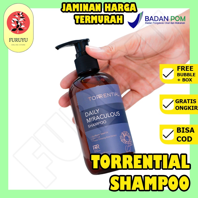 Shampo Shampoo Sampo Sampoo Penumbuh Penyubur Penebal Perawatan Pencegah Rambut Rontok Botak Ketombe Bercabang kering Rusak Uban Torrential daily Miraculous Hair Care Treatment Cepat Ampuh Original BPOM