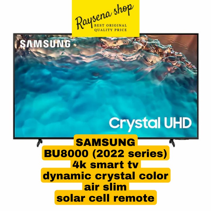 SAMSUNG 43BU8000 / UA43BU8000 4k smart TV 43 inch