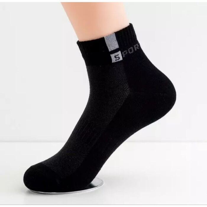 Kaos Kaki Pendek Pria Wanita Sock Sport Olahraga Di Atas Mata Kaki