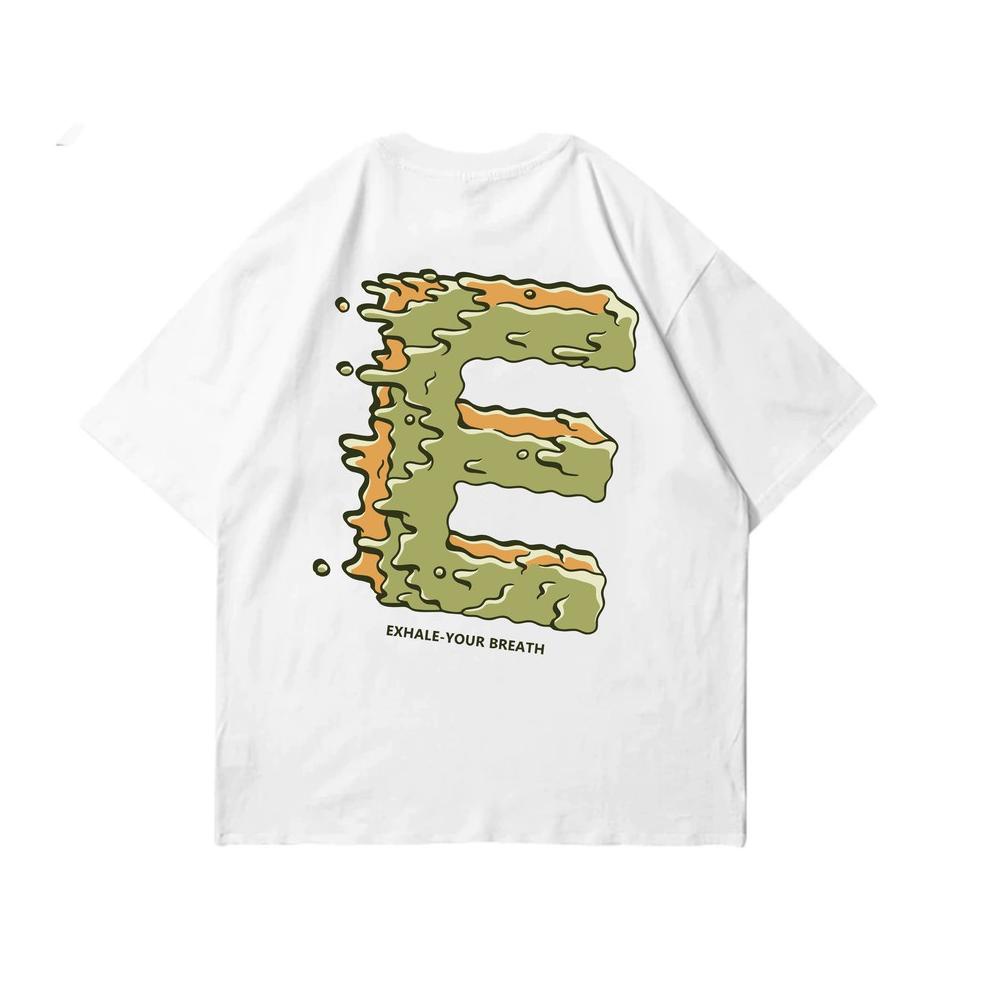 STOK TERBARU EXHALE EMELT WHITE T-SHIRT