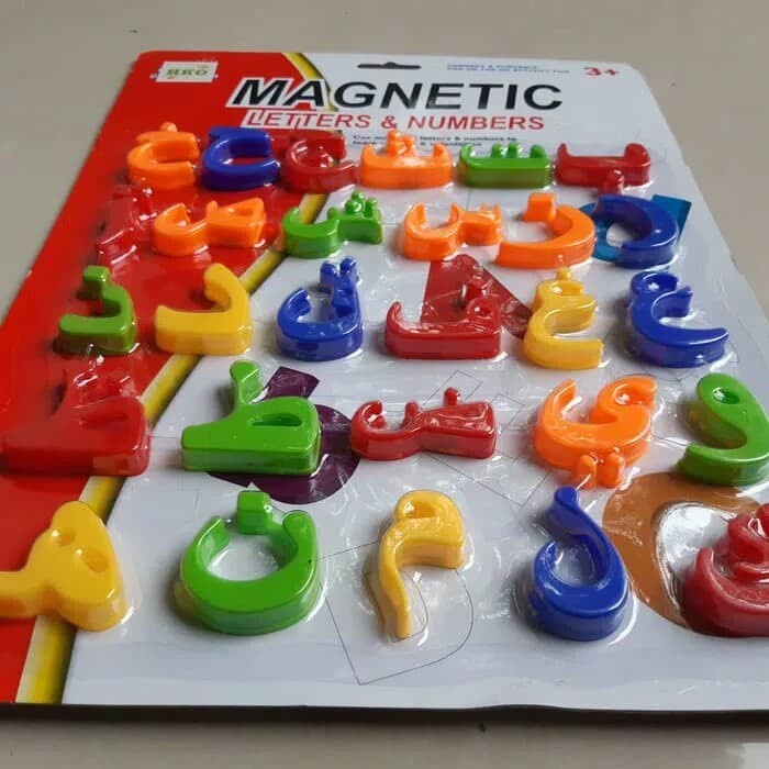 Mainan Edukasi Anak - Magnetic Letter Abjad Huruf Magnet Hijaiyah Arab