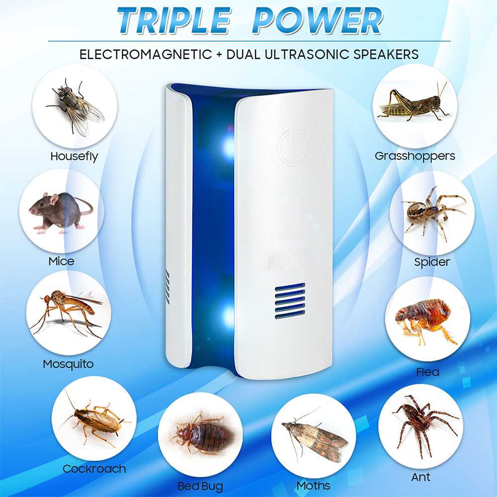 Anti Nyamuk Ultrasonic Multifungsi Mosquito Repeller Lux HOE0067