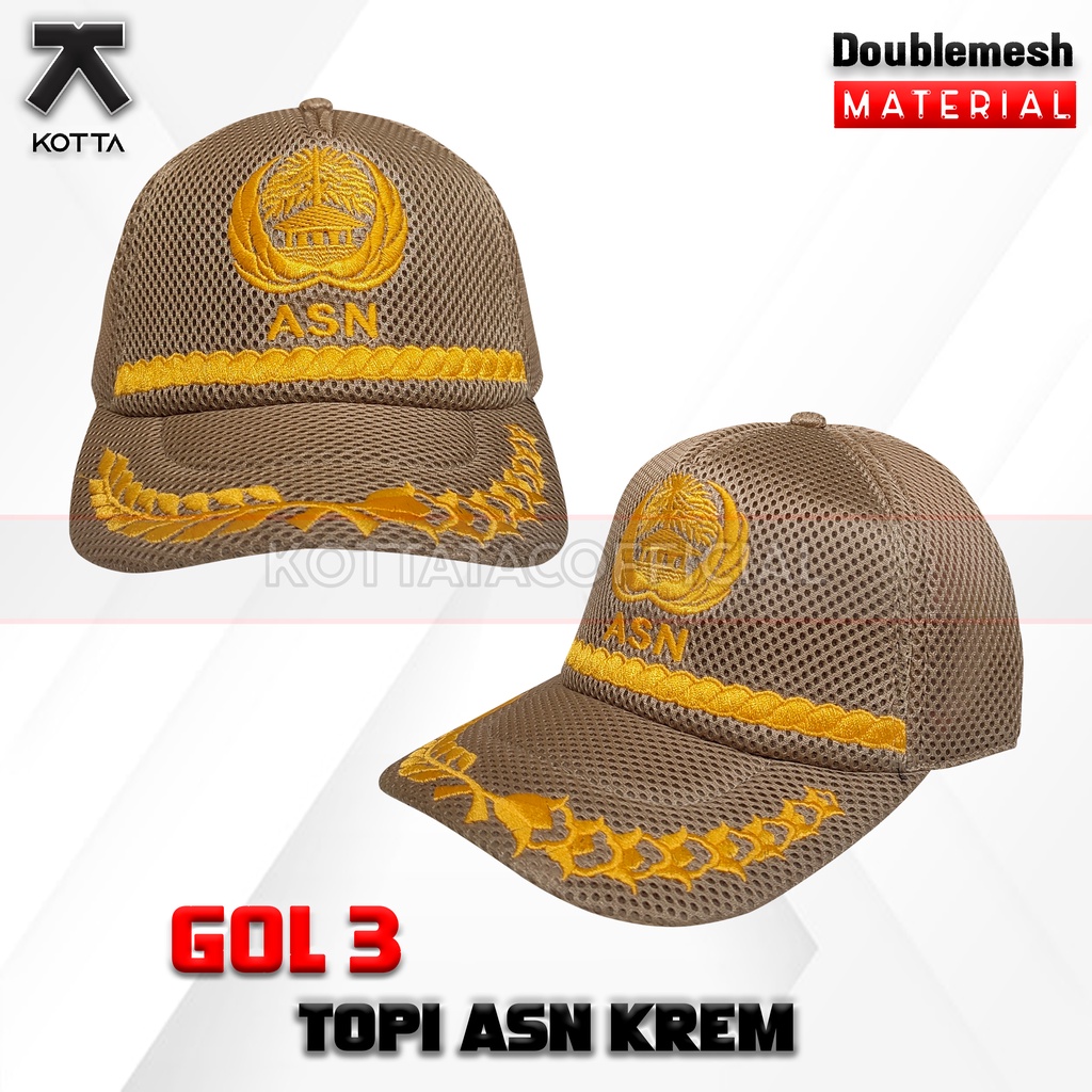 TOPI ABDI NEGARA GOL I/II/III/IV- TOPI JALA ASN/PNS - TOPI PNS KREM/NAVY - TOPI KORPRI GOLONGAN 1 - TOPI KORPRI GOLONGAN 2 - TOPI KORPRI GOLONGAN 3 - TOPI KORPRI GOLONGAN 4 - TOPI PEGAWAI NEGERI - TOPI GURU - TOPI PEMDA ASN - TOPI PERANGKAT DESA