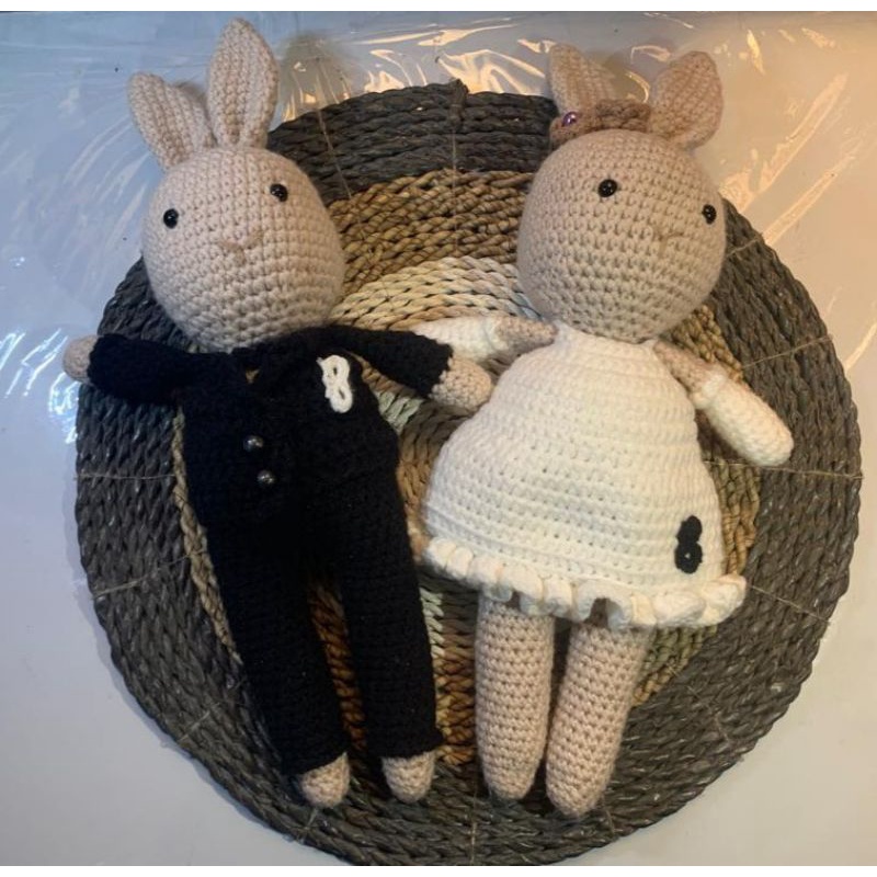 Amigurumi Wedding (Boneka Rajut Couple)