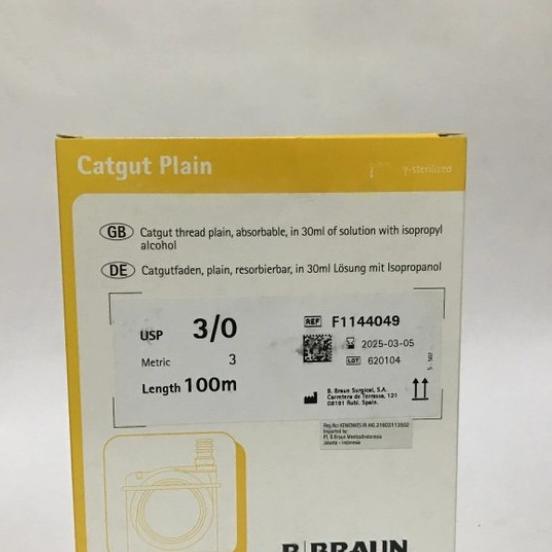 catgut plain 3/0 b braun