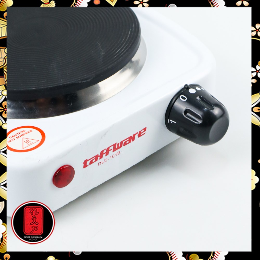 Taffware Kompor Listrik Mini Hot Plate Cooking 500 W - DLD-101B - White