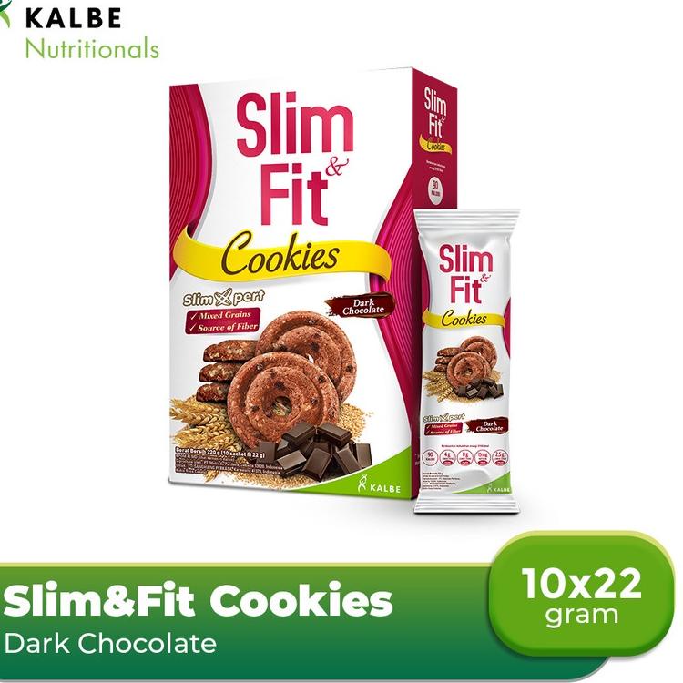 

Original Slim&Fit Cookies Dark Chocolate 10x22 gr !