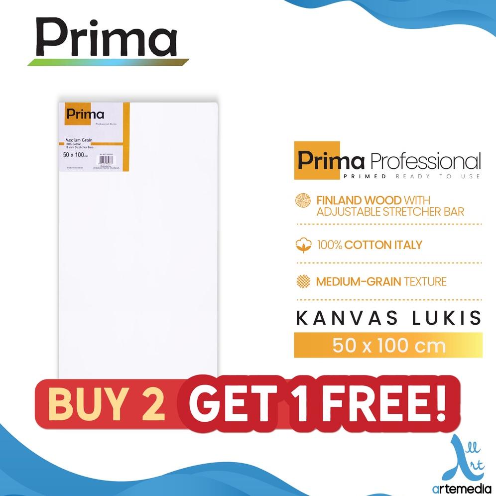 

Kanvas Lukis Prima Professional 50x100cm Cotton Canvas