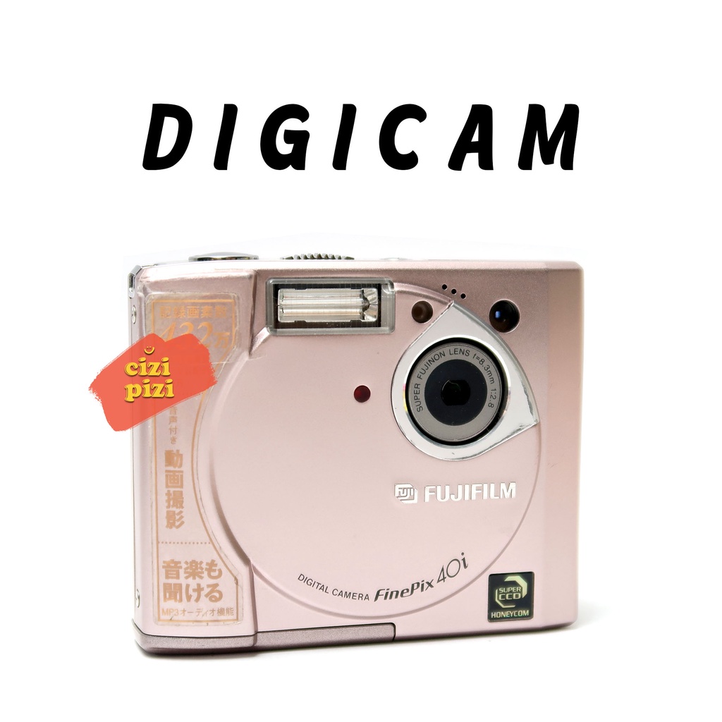 DIGICAM Fujifilm Finepix 40i RARE DUSTY PINK - KODE MAR09