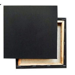 

Kanvas Lukis Hitam 30 x 30 cm/Canvas Board Black 30 x30 cm