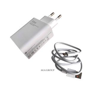 Charger XIAOMI33W ORIGINAL 100% USB TYPE C Fast Charging Support to hp Xioami Redmi NOTE 8PRO NOTE 9