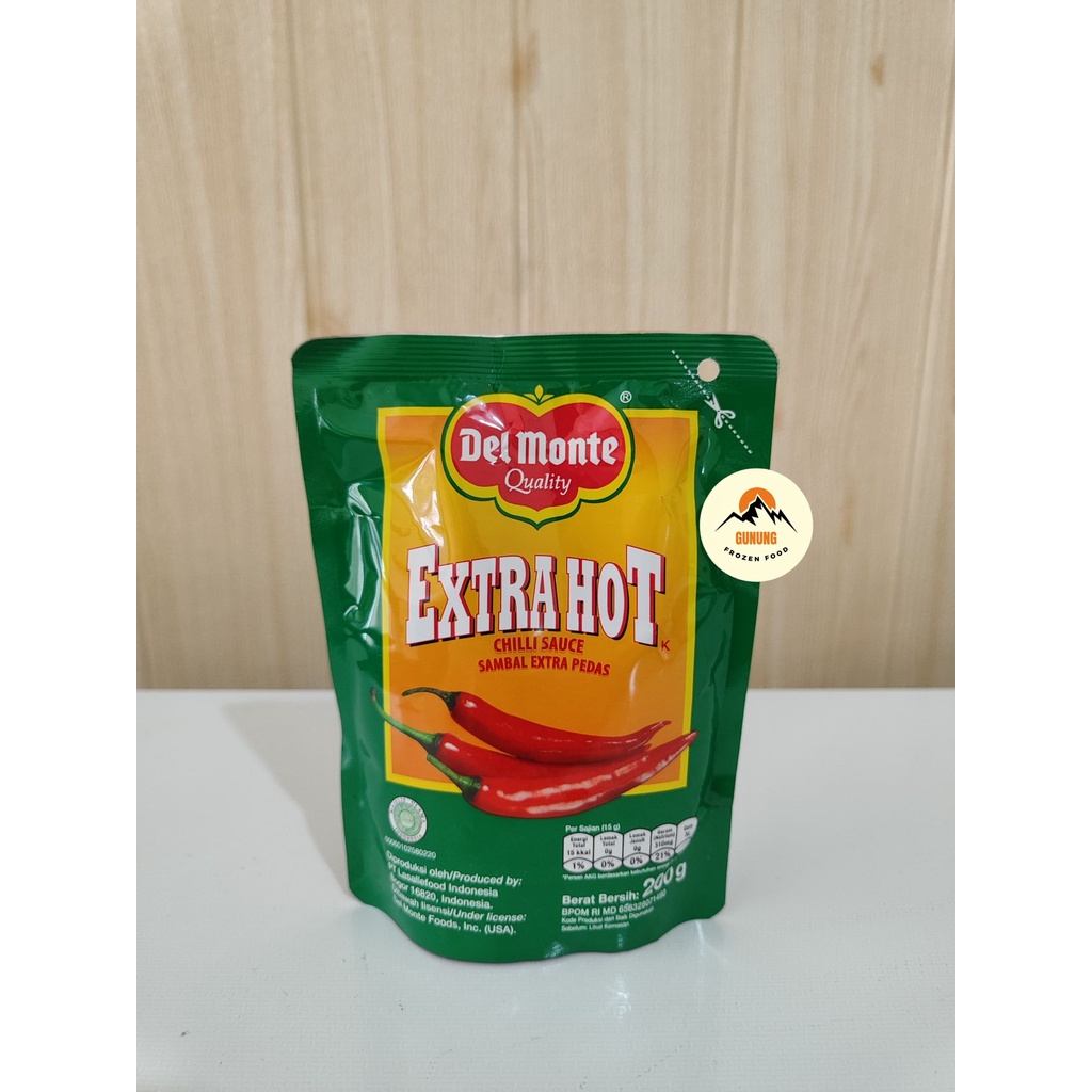 

Del Monte saus sambal Extra Hot 200gr
