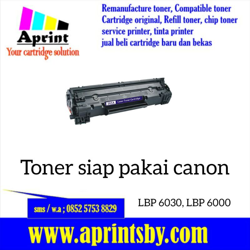 cartridge toner printer canon laserjet LBP 6030 , LBP 6000
