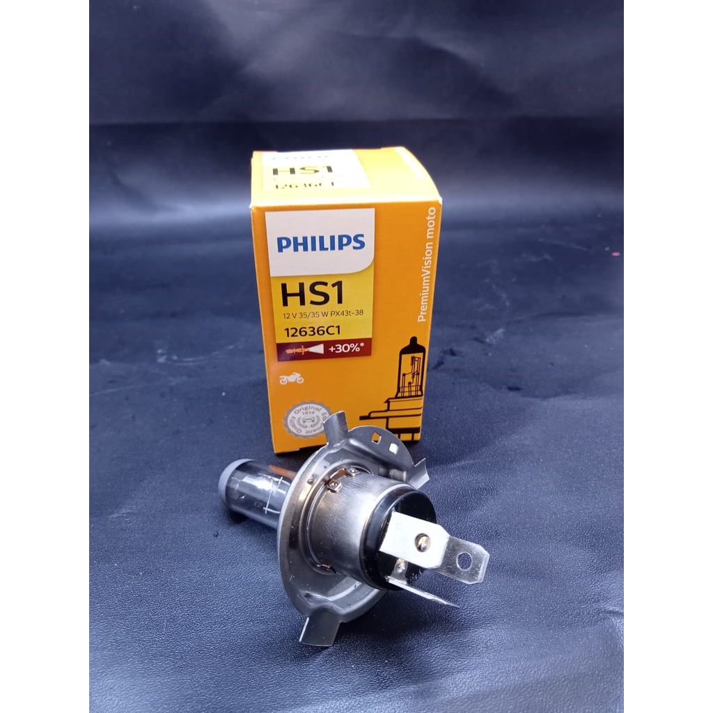 Lampu bohlam depan philips HS1 35w 12volt 100% original philips pnp MJ55