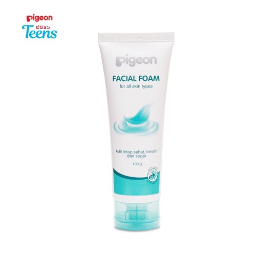 Pigeon Teens Facial Foam For All Skin Types / Sabun Muka Remaja / Pembersih Wajah