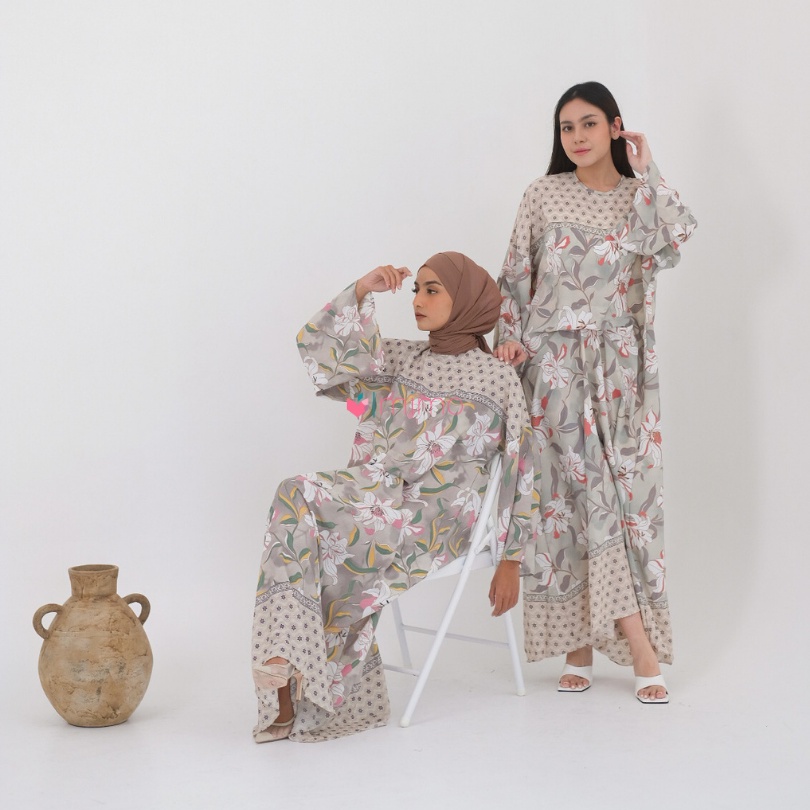 Flowery Kaftan (Ramadhan/Lebaran Collections)