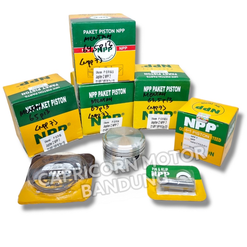 Piston Kit MENTAH CUSTOM 63.5 64 64.5 65 PEN 13 NPP7 NPP MENTAHAN